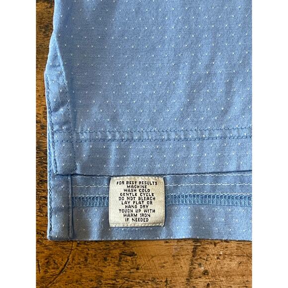 Mens Peter Millar Old Tag‎ Light Blue Cotton Short Sleeve Golf Polo Size Large - Picture 5 of 7